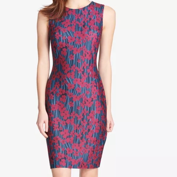 Tommy Hilfiger Heartland Floral Scuba Crepe Dress (size: 14) NWT - Picture 1 of 8